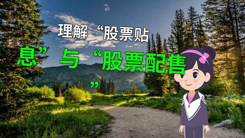 理解“股票贴息”与“股票配售” 动画制作软件有哪些