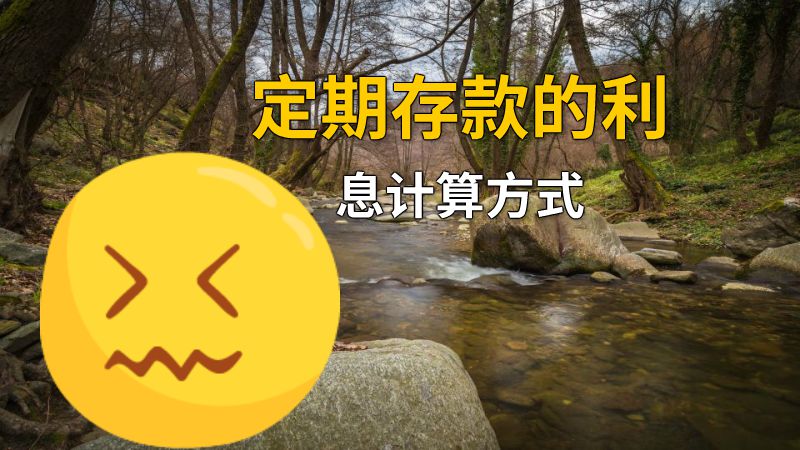定期存款的利息计算方式 动画制作软件有哪些
