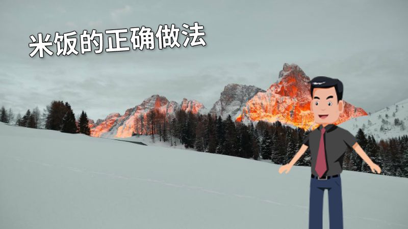 米饭的正确做法 动画制作软件有哪些