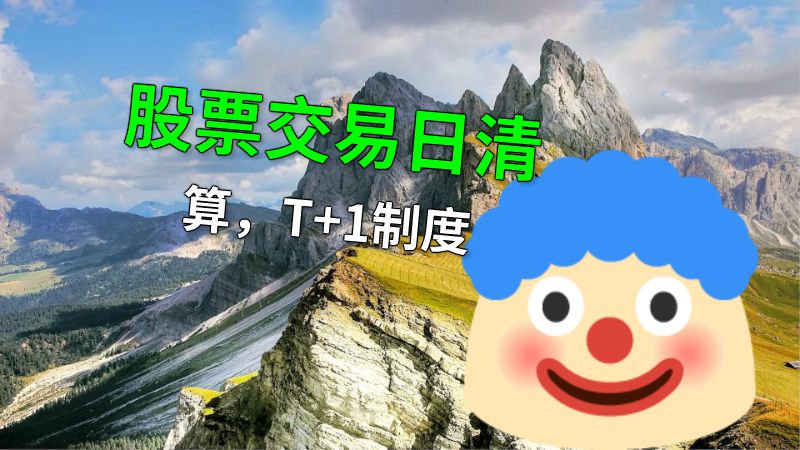 股票交易日清算，T+1制度 动画制作软件有哪些