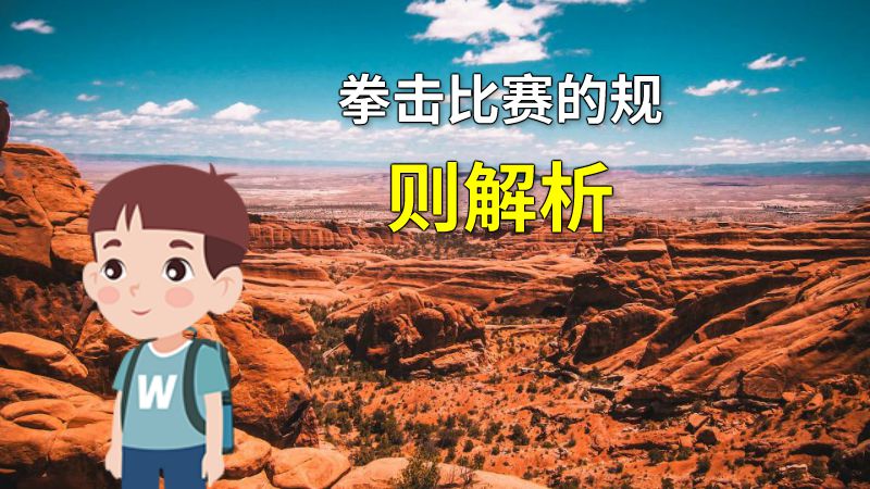 拳击比赛的规则解析 动画制作软件有哪些