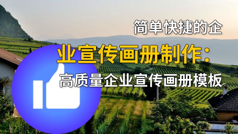 简单快捷的企业宣传画册制作：高质量企业宣传画册模板 动画制作软件有哪些