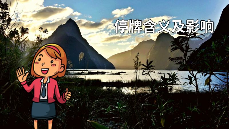 停牌含义及影响 动画制作软件有哪些