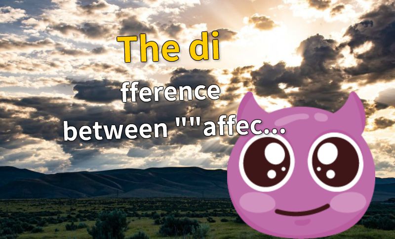 The difference between 
