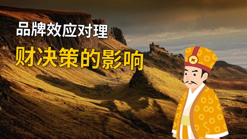 品牌效应对理财决策的影响 动画制作软件有哪些