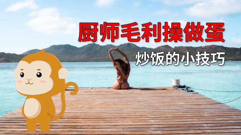 厨师毛利操做蛋炒饭的小技巧 动画制作软件有哪些
