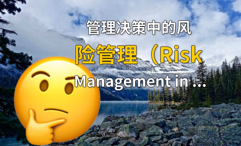 管理决策中的风险管理（Risk Management in Management Decisions） 动画制作软件有哪些