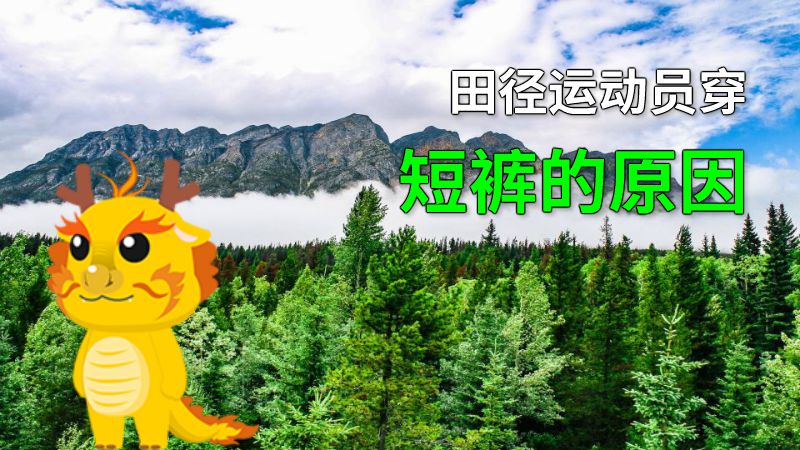 田径运动员穿短裤的原因 动画制作软件有哪些