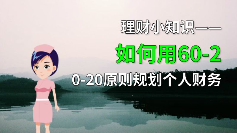 理财小知识——如何用60-20-20原则规划个人财务 动画制作软件有哪些