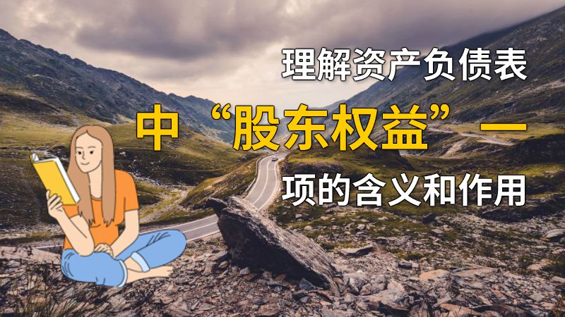 理解资产负债表中“股东权益”一项的含义和作用 动画制作软件有哪些