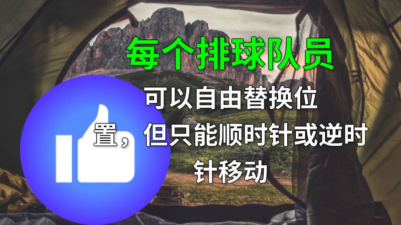 每个排球队员可以自由替换位置，但只能顺时针或逆时针移动 动画制作软件有哪些