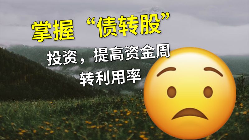 掌握“债转股”投资，提高资金周转利用率 动画制作软件有哪些