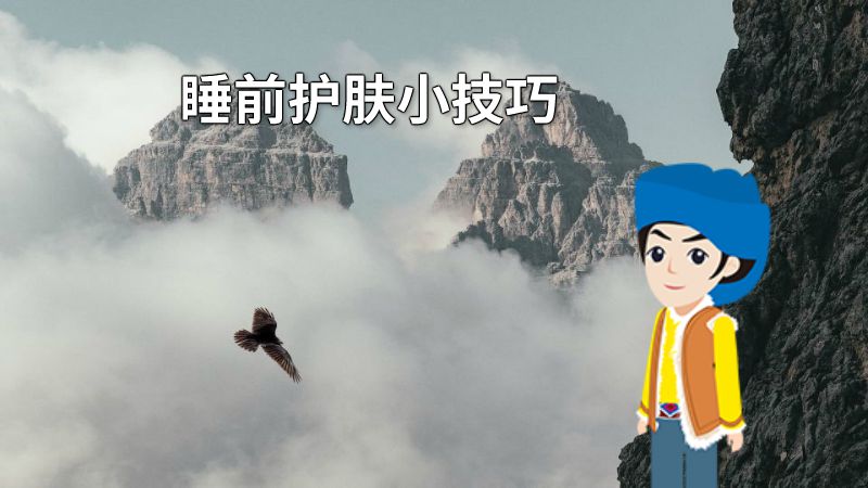 睡前护肤小技巧 动画制作软件有哪些