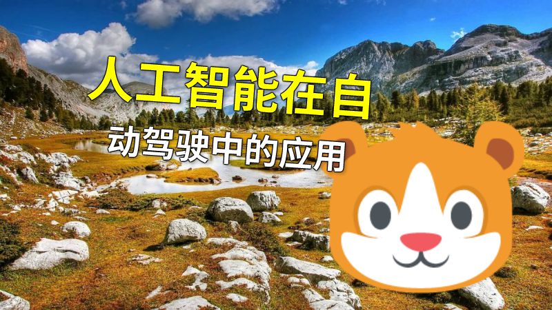 人工智能在自动驾驶中的应用 动画制作软件有哪些