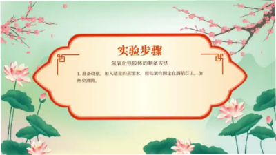 氢氧化铁胶体的制备 动画制作软件有哪些