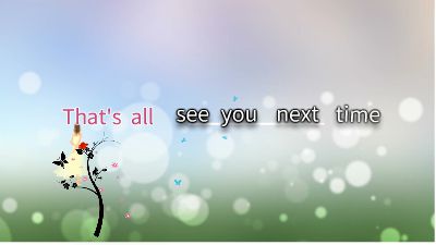 英语片尾 动画制作软件有哪些