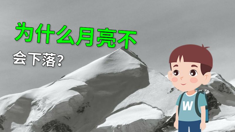 为什么月亮不会下落？ 动画制作软件有哪些