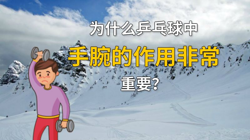 为什么乒乓球中手腕的作用非常重要？ 动画制作软件有哪些