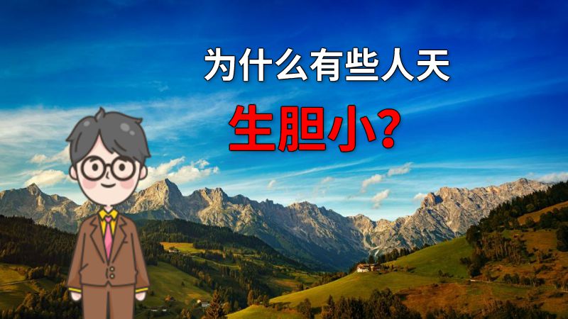 为什么有些人天生胆小？ 动画制作软件有哪些