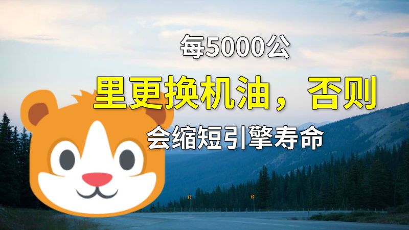 每5000公里更换机油，否则会缩短引擎寿命 动画制作软件有哪些