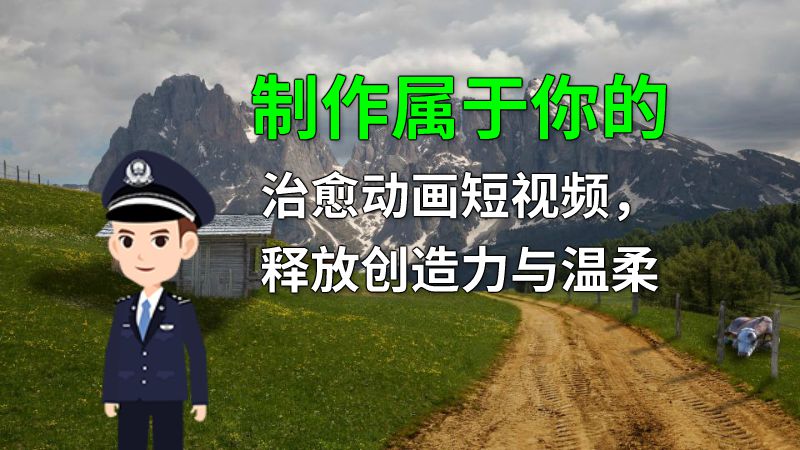 制作属于你的治愈动画短视频，释放创造力与温柔 动画制作软件有哪些