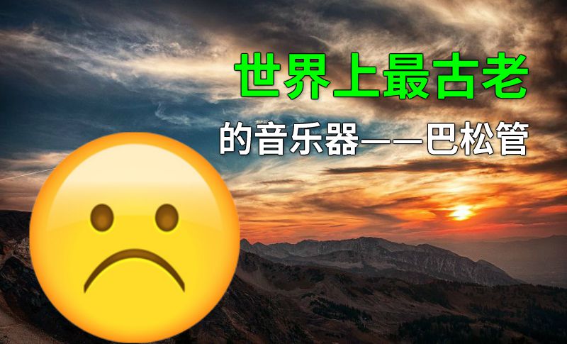 世界上最古老的音乐器——巴松管 动画制作软件有哪些