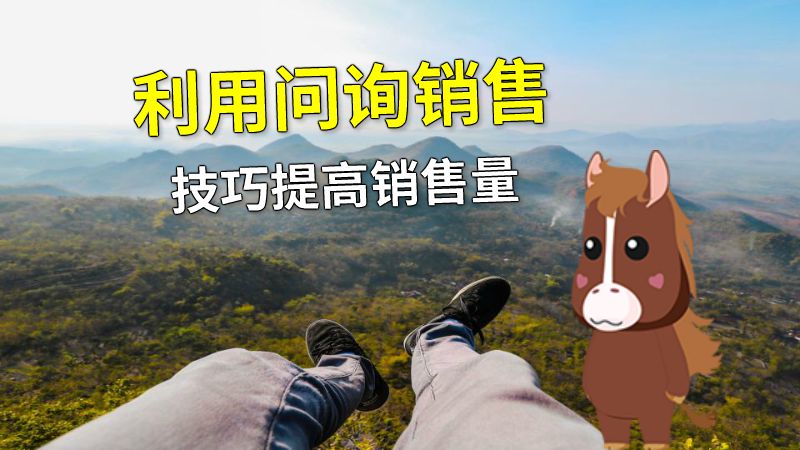 利用问询销售技巧提高销售量 动画制作软件有哪些