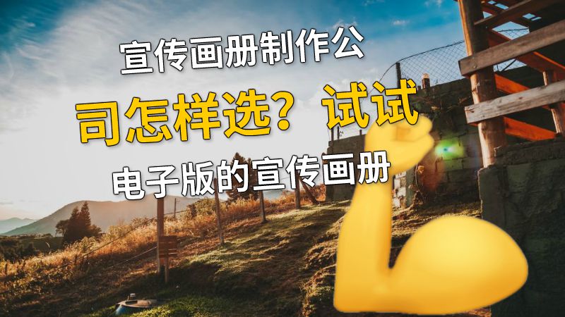 宣传画册制作公司怎样选？试试电子版的宣传画册 动画制作软件有哪些