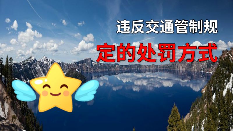 违反交通管制规定的处罚方式 动画制作软件有哪些