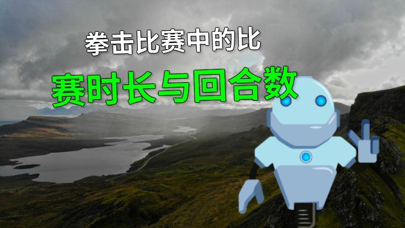 拳击比赛中的比赛时长与回合数 动画制作软件有哪些