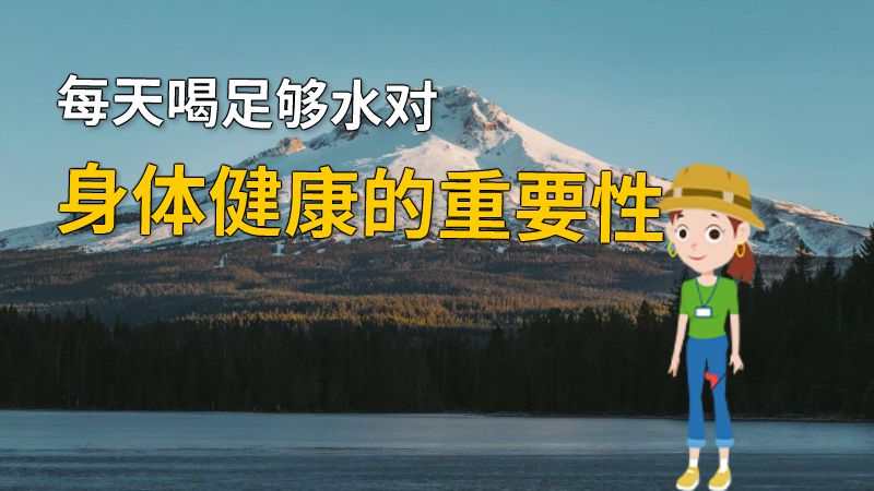 每天喝足够水对身体健康的重要性 动画制作软件有哪些