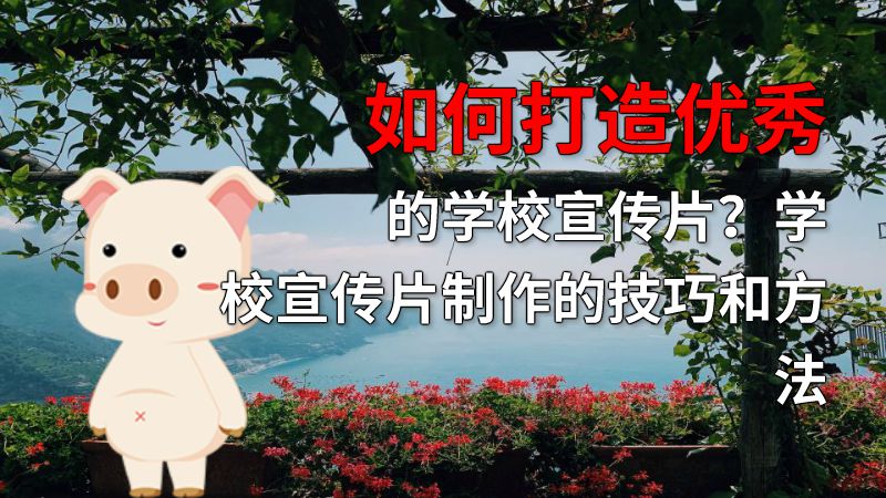 如何打造优秀的学校宣传片？学校宣传片制作的技巧和方法 动画制作软件有哪些