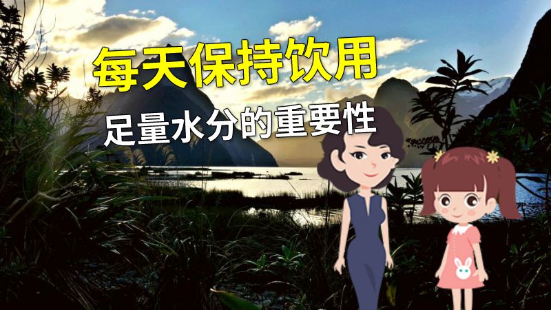 每天保持饮用足量水分的重要性 动画制作软件有哪些