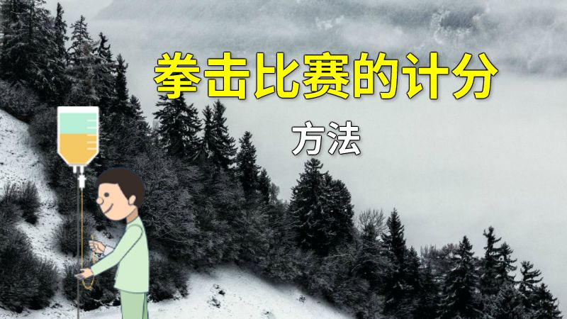 拳击比赛的计分方法 动画制作软件有哪些