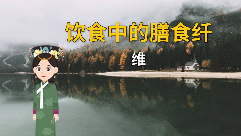 饮食中的膳食纤维 动画制作软件有哪些