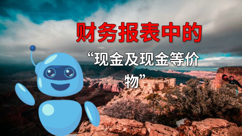 财务报表中的“现金及现金等价物” 动画制作软件有哪些