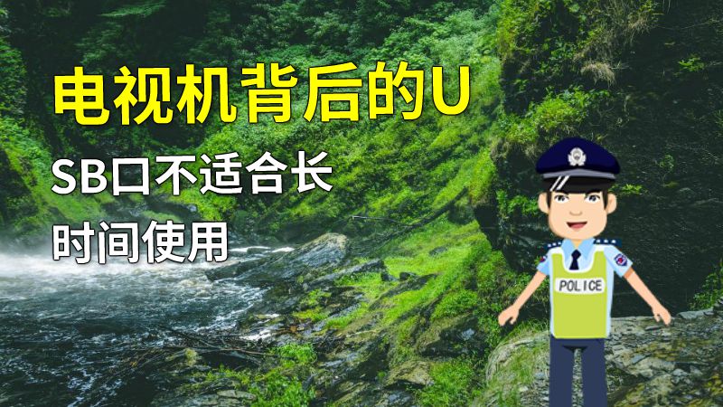 电视机背后的USB口不适合长时间使用 动画制作软件有哪些