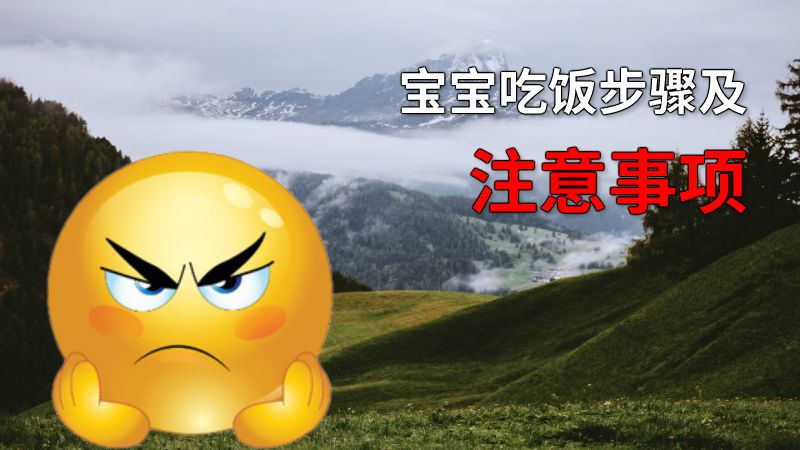 宝宝吃饭步骤及注意事项 动画制作软件有哪些