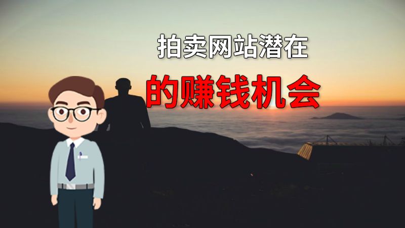 拍卖网站潜在的赚钱机会 动画制作软件有哪些