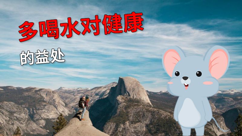 多喝水对健康的益处 动画制作软件有哪些