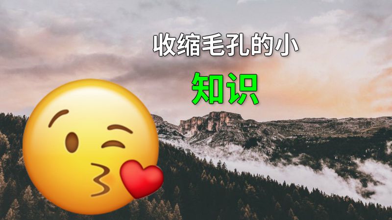 收缩毛孔的小知识 动画制作软件有哪些