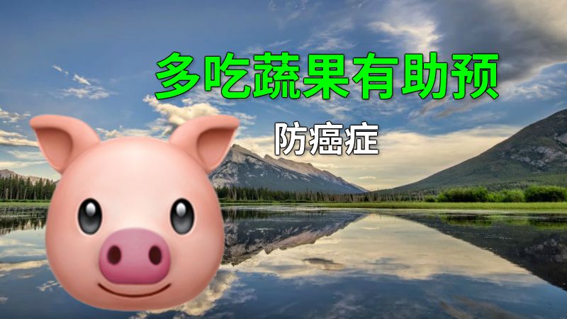 多吃蔬果有助预防癌症 动画制作软件有哪些