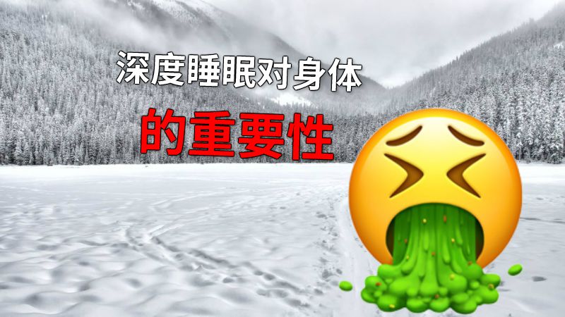 深度睡眠对身体的重要性 动画制作软件有哪些