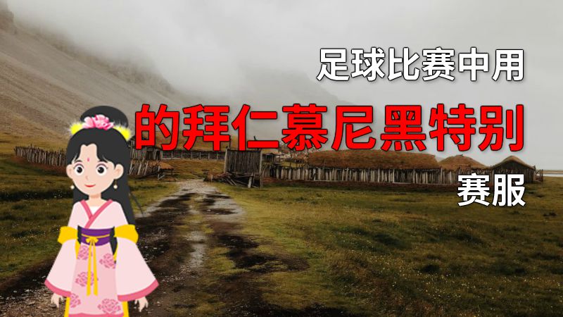足球比赛中用的拜仁慕尼黑特别赛服 动画制作软件有哪些