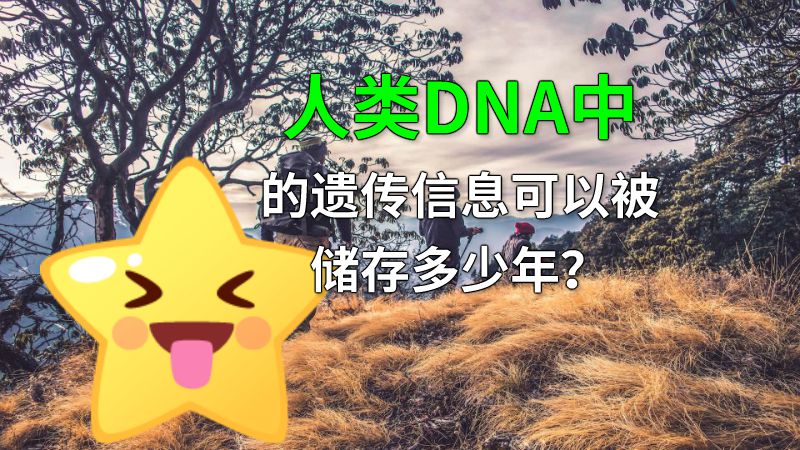 人类DNA中的遗传信息可以被储存多少年？ 动画制作软件有哪些