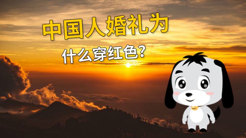 中国人婚礼为什么穿红色？ 动画制作软件有哪些