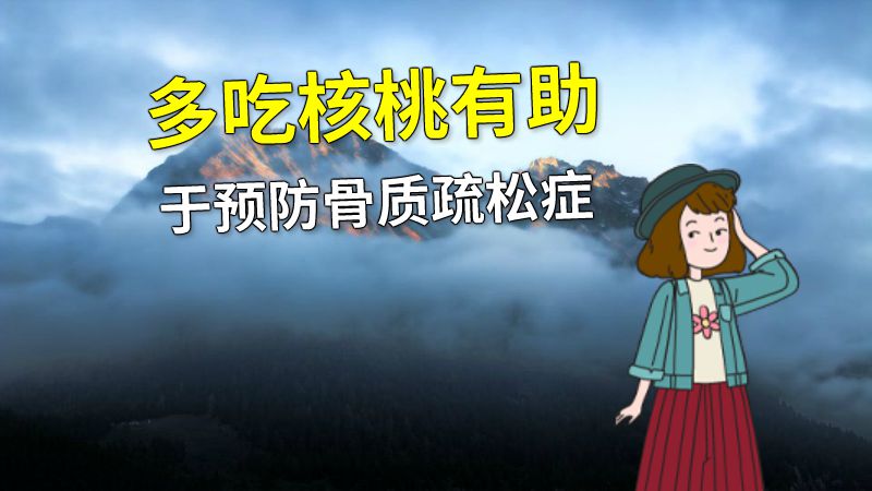 多吃核桃有助于预防骨质疏松症 动画制作软件有哪些