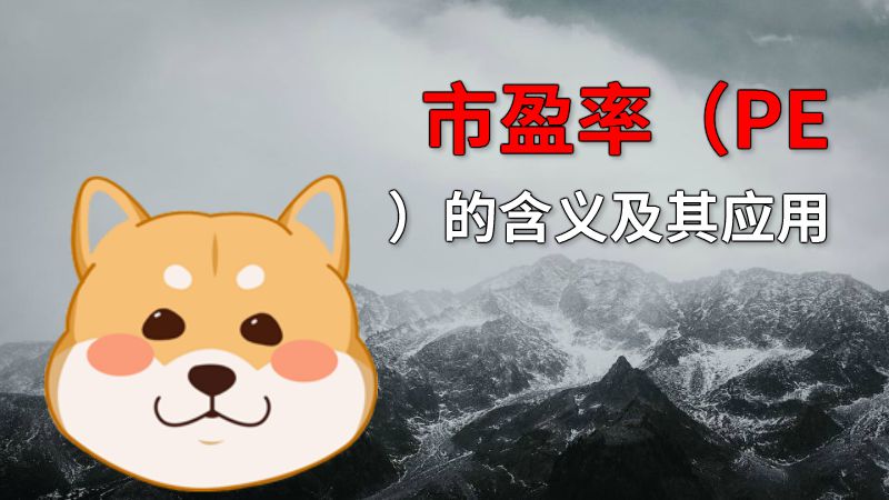 市盈率（PE）的含义及其应用 动画制作软件有哪些