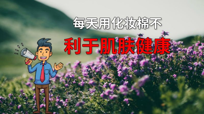 每天用化妆棉不利于肌肤健康 动画制作软件有哪些