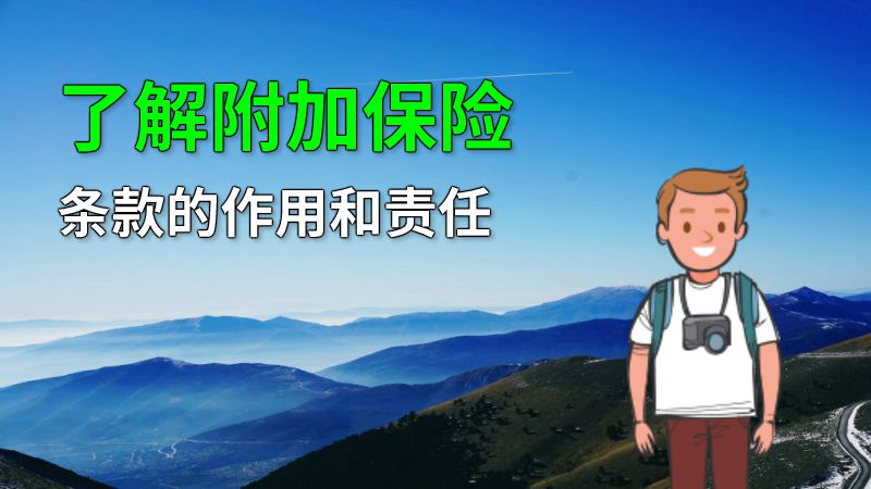 了解附加保险条款的作用和责任 动画制作软件有哪些